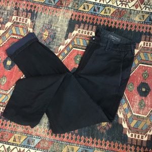 Rag & Bone men's cotton linen pants size 34 navy
